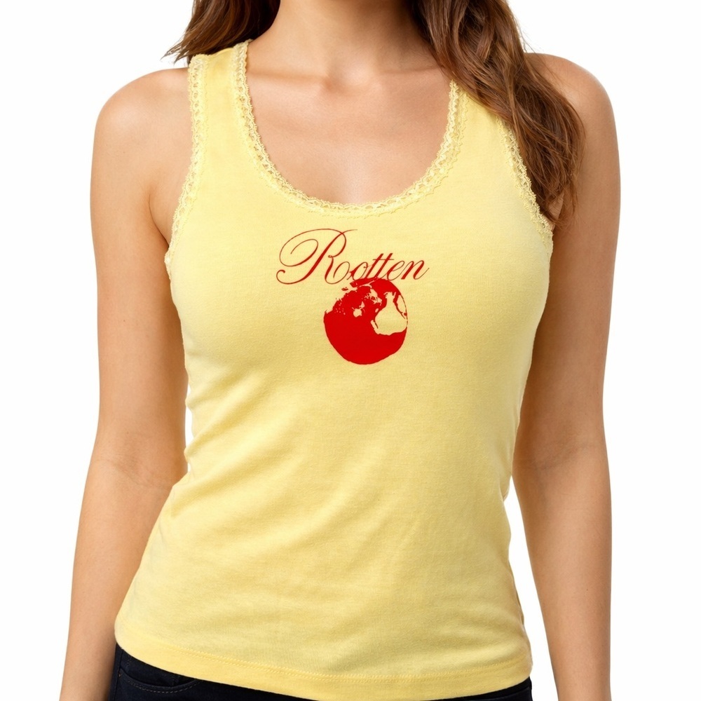 DAYDREAMER Rotten Apple Tank Top Yellow